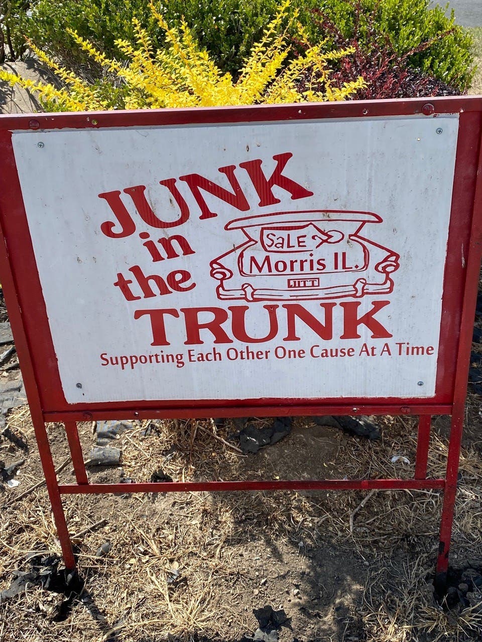 Junk in the Trunk Flea Market in Mazon