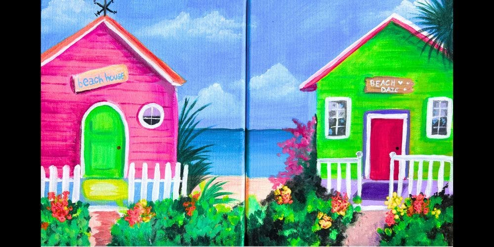 Beach House – Paint and Sip Brunch