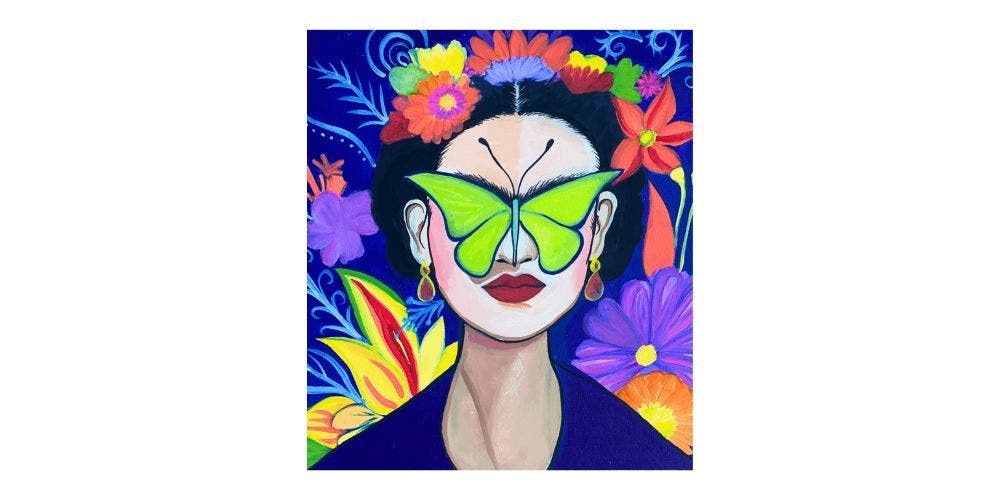 Frida Kahlo – Paint and Sip Brunch