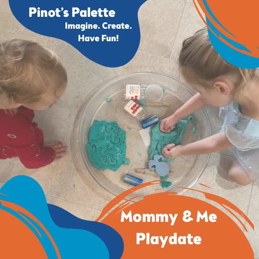 Toddler Playdate: Mommy & Me Sensory Play at Pinot’s Palette