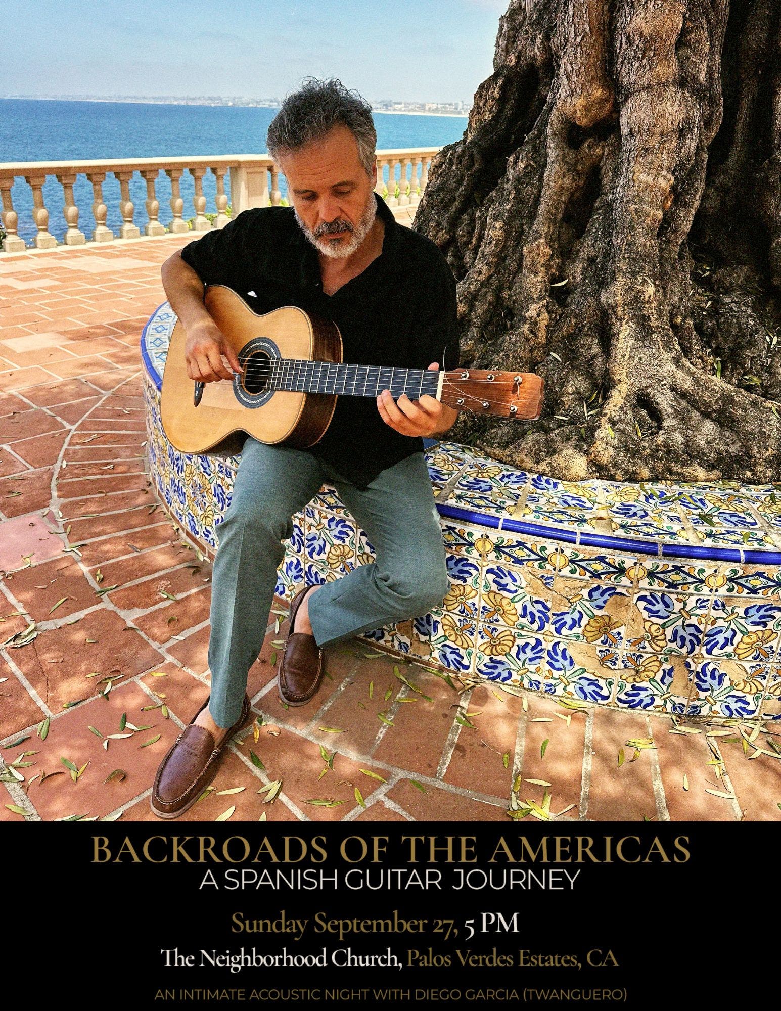 Latin Grammy-Winning Spanish Guitarist Twanguero Live in Palos Verdes Estates