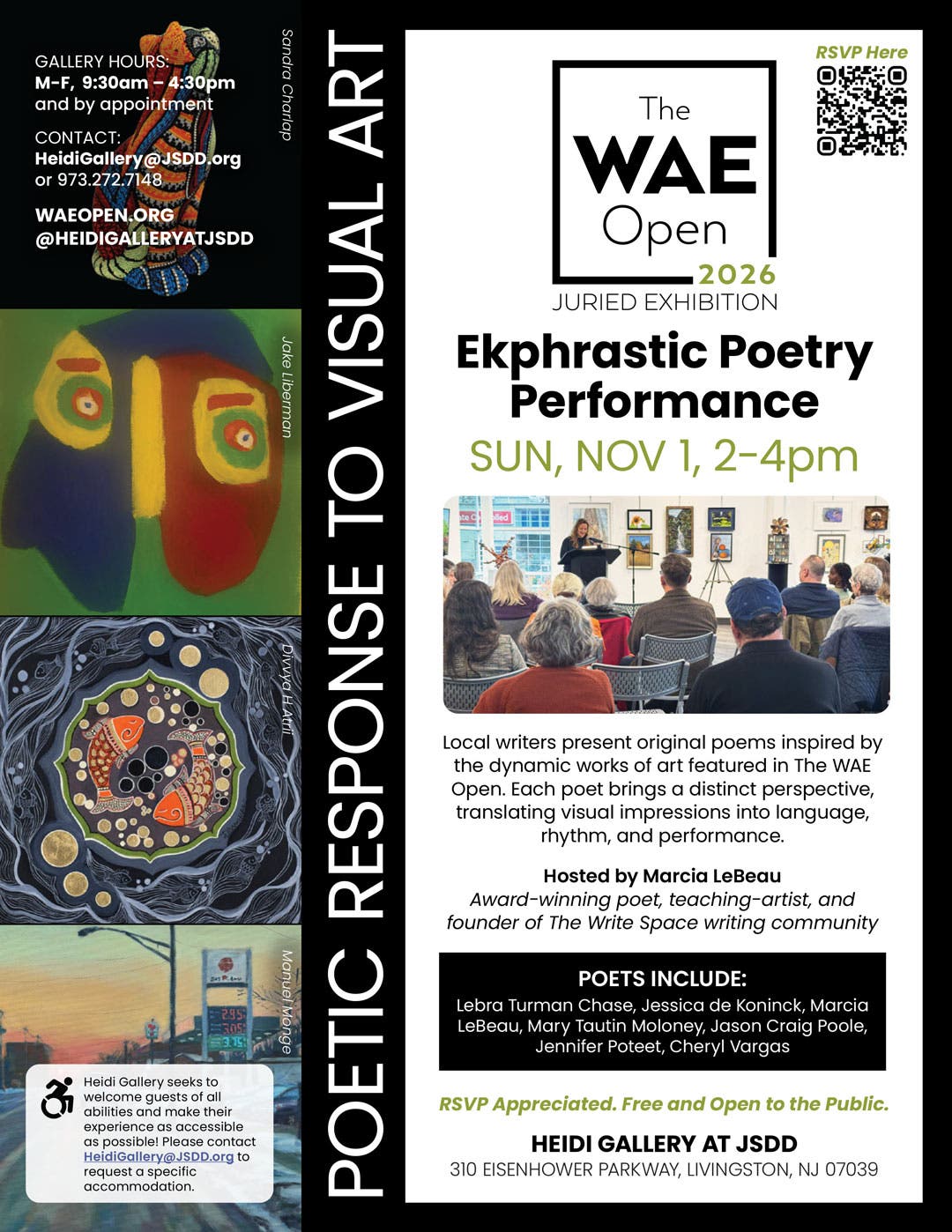 Ekphrastic Poetry Performance