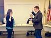 Emily Crutchfield was appointed to serve on the Vernon Township Community Mental Health Board on January 15.