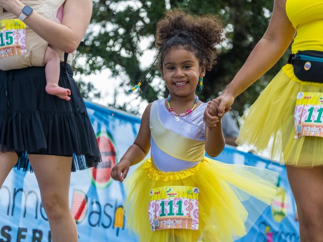 This family-friendly event welcomes all ages and fitness levels to attend.