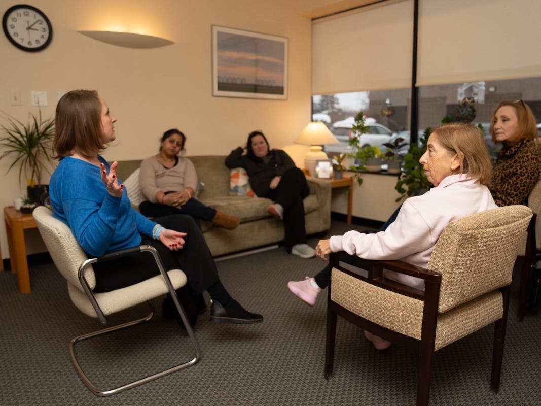 The Center's services are free. So, there are no insurance barriers, and no waiting lists.