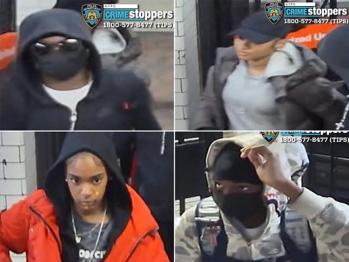NYPD is looking for this group of suspects in connection to an incident of unprovoked harassment in Brooklyn.
