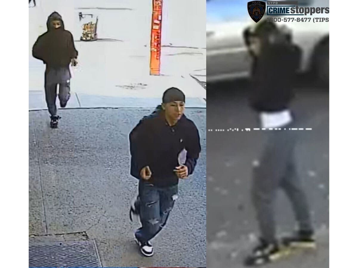 Police are looking for two suspects.