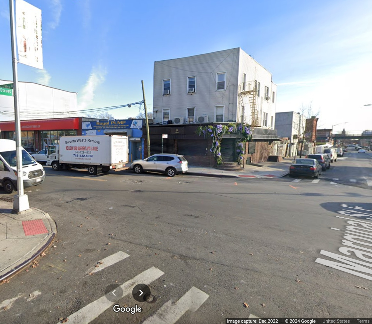 The shooting was in front of 100 Jamaica Ave. right near Broadway Junction.