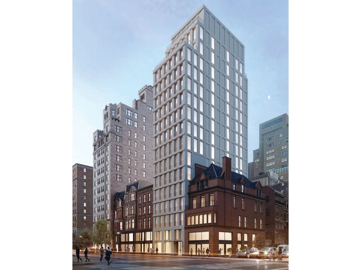 A rendering of the new, 16-story tower on Madison Avenue near East 69th Street. 