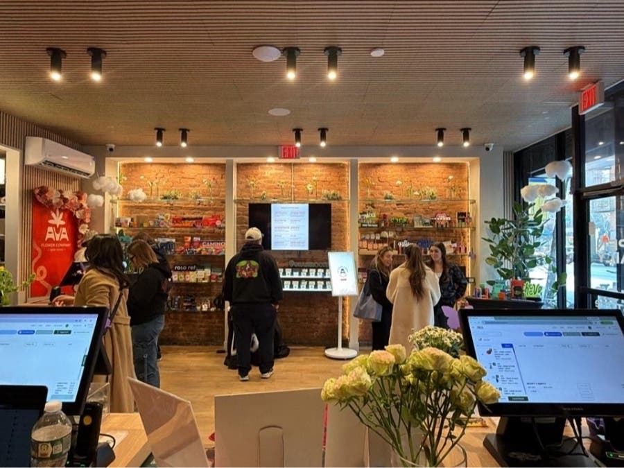 The dispensary is designed to feel less transactional and more like a boutique hotel lobby, its owner, Daniel, told Patch.