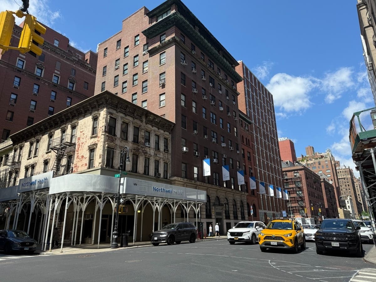 Lenox Hill Hospital at Lexington Avenue and East 76th Street.