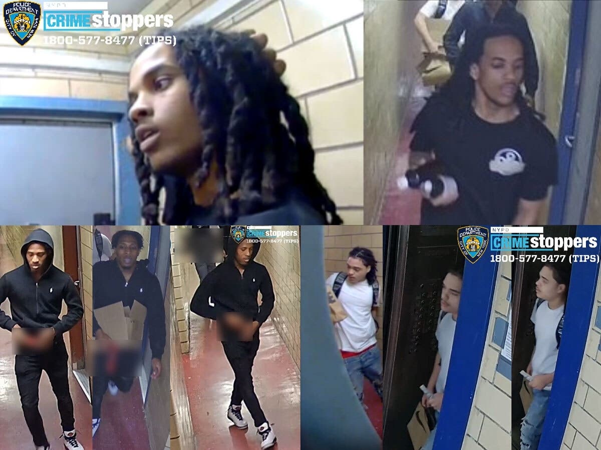 Police are investigating the incident and have released photos of the suspects.