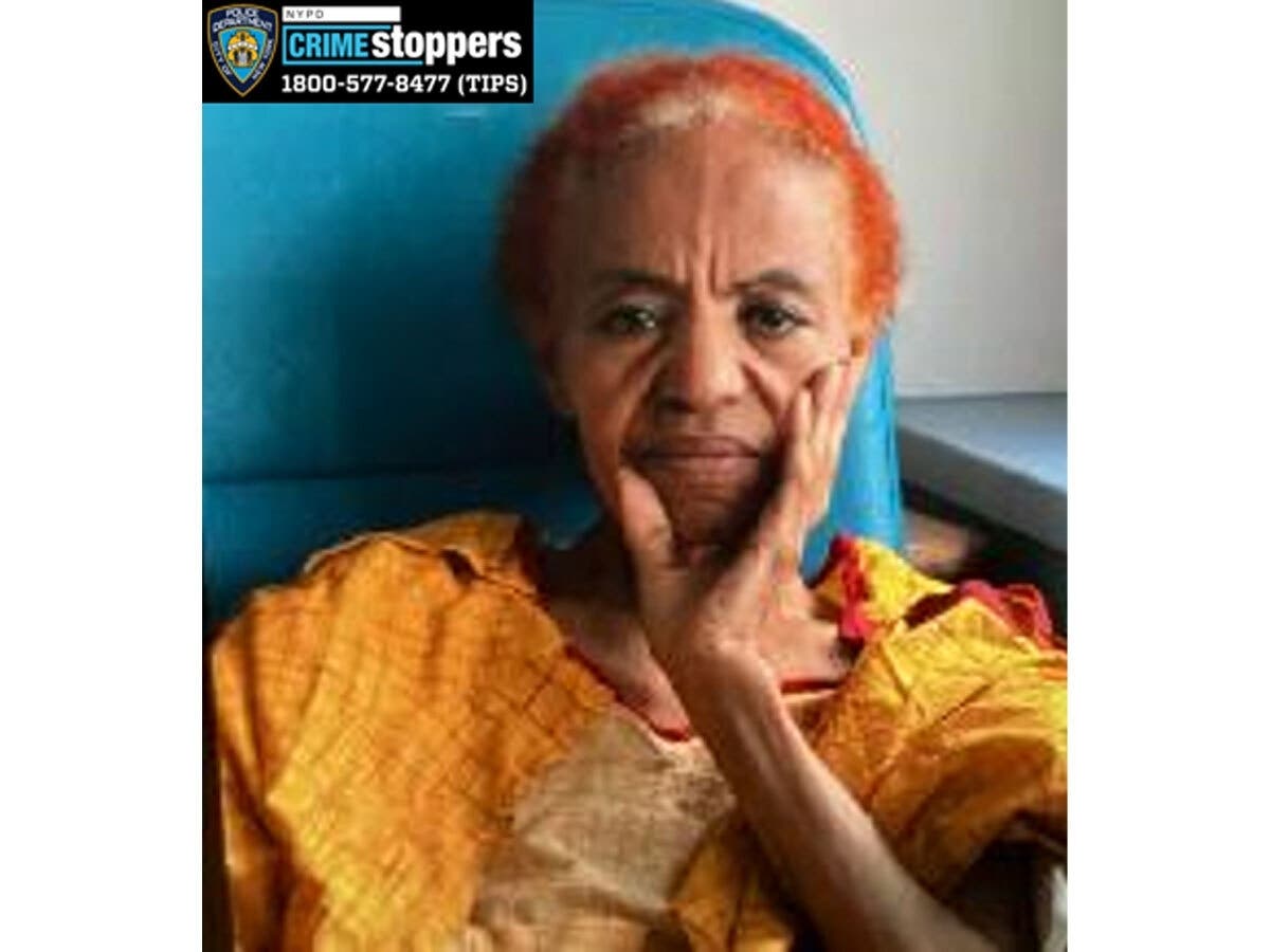 According to the NYPD, Hadas Gebrekal was last seen leaving her home on West 95th Street near Columbus Avenue at 7 a.m. on Tuesday.