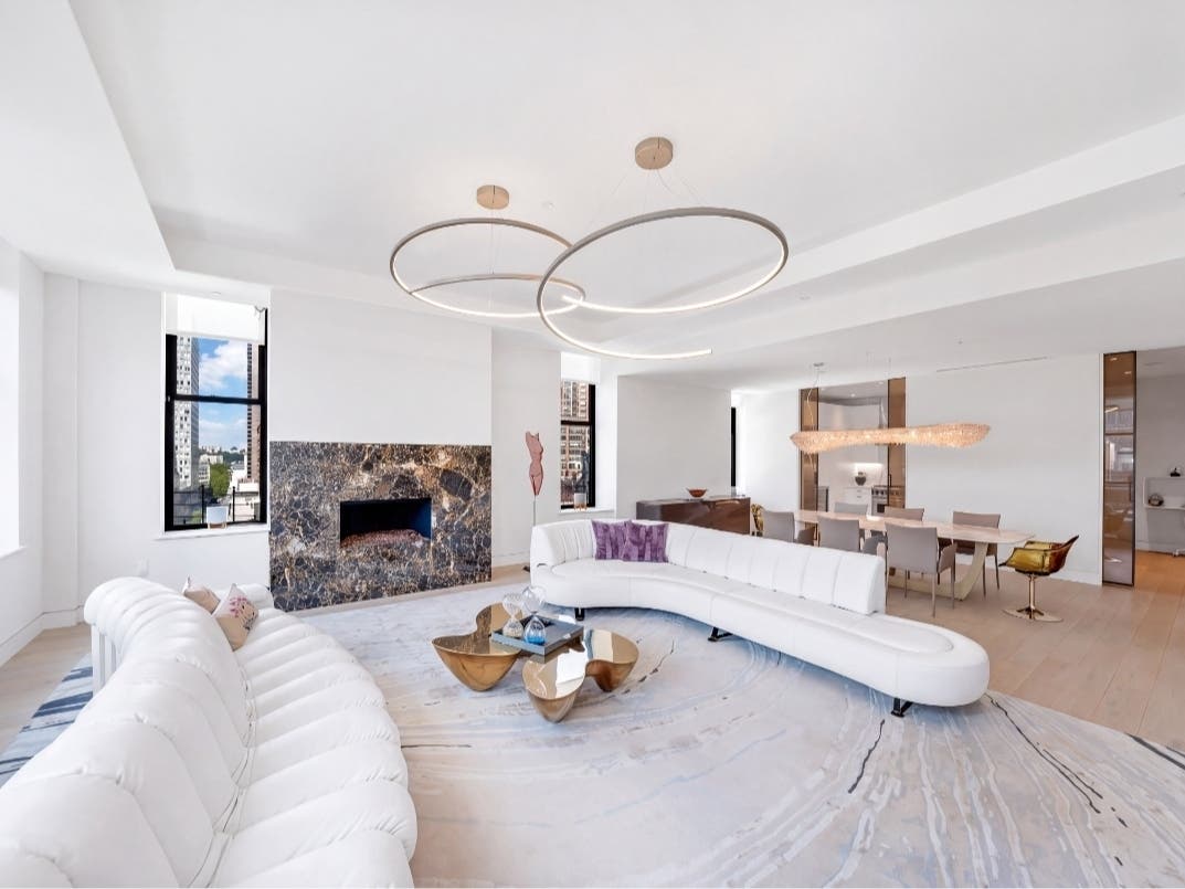 The duplex at 421 West 54th St. crowns The Hit Factory, the former recording studio where artists including the Rolling Stones, John Lennon, Michael Jackson and Madonna recorded.