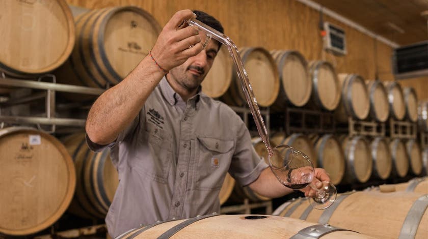 Behind the Barrel Tour & Tasting