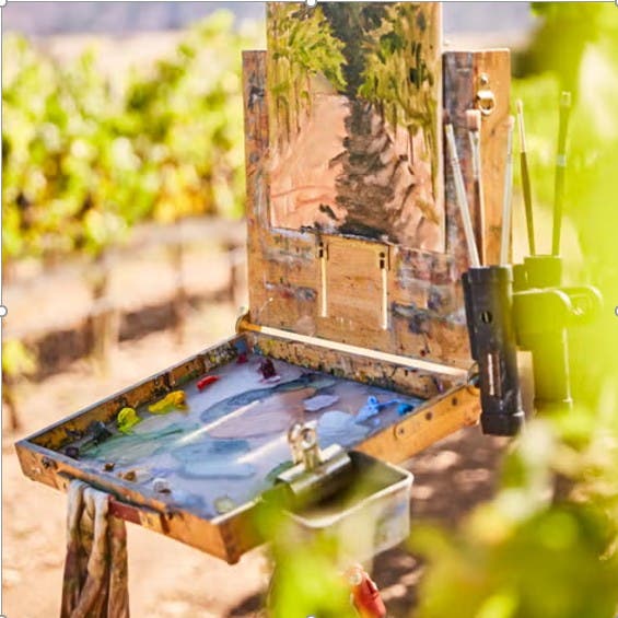 Paint & Sip in the Vineyard at Turnbull