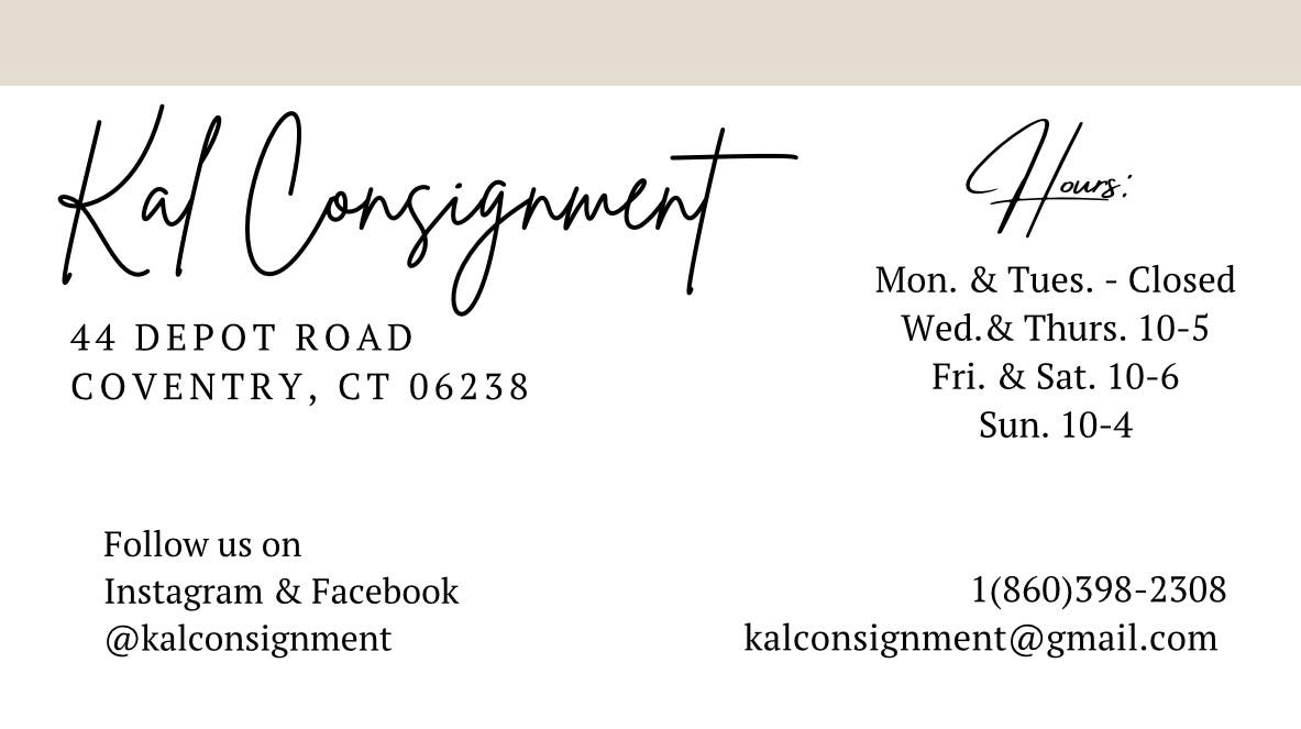 KAL Consignment