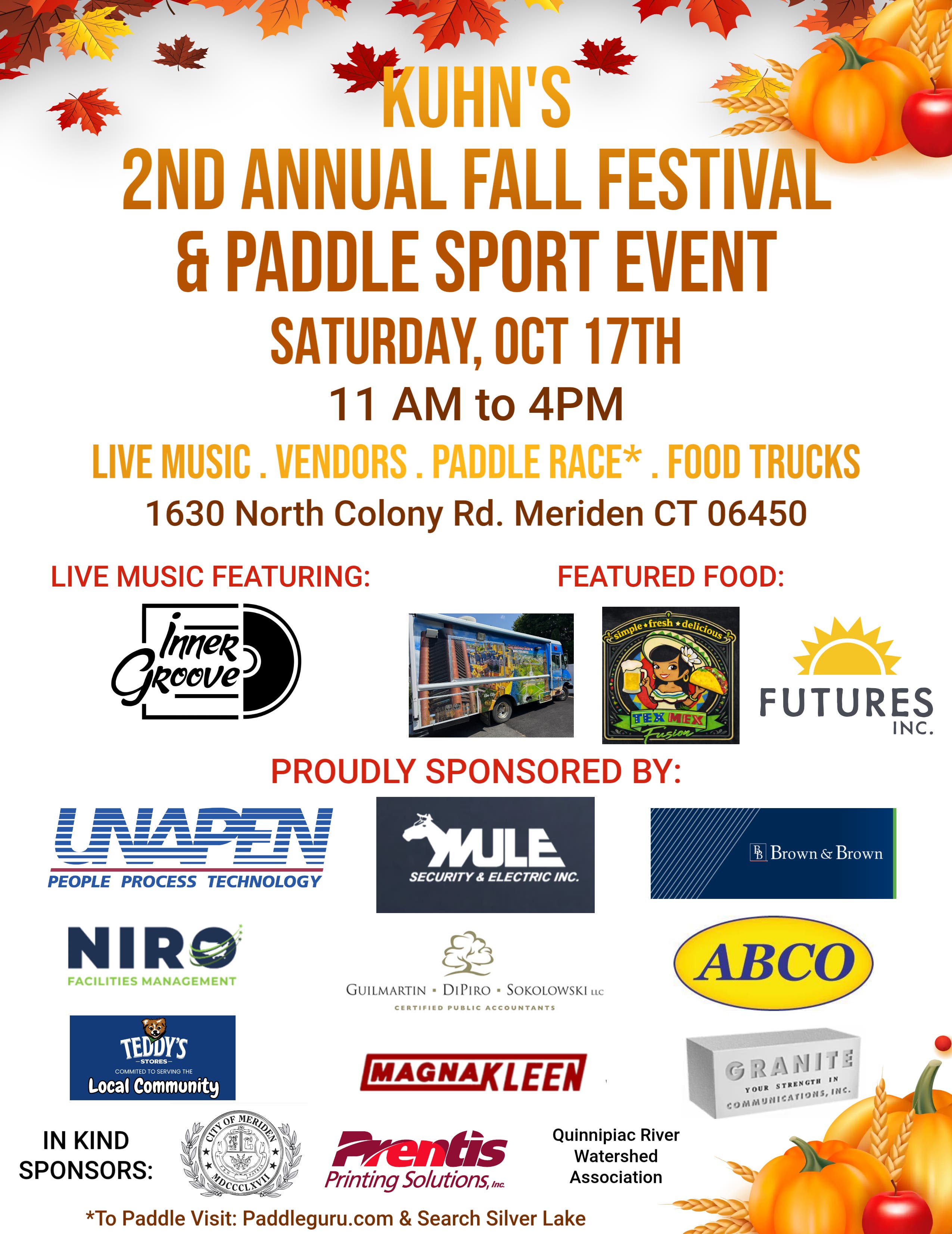 Kuhn Fall Festival & Paddlesport Race