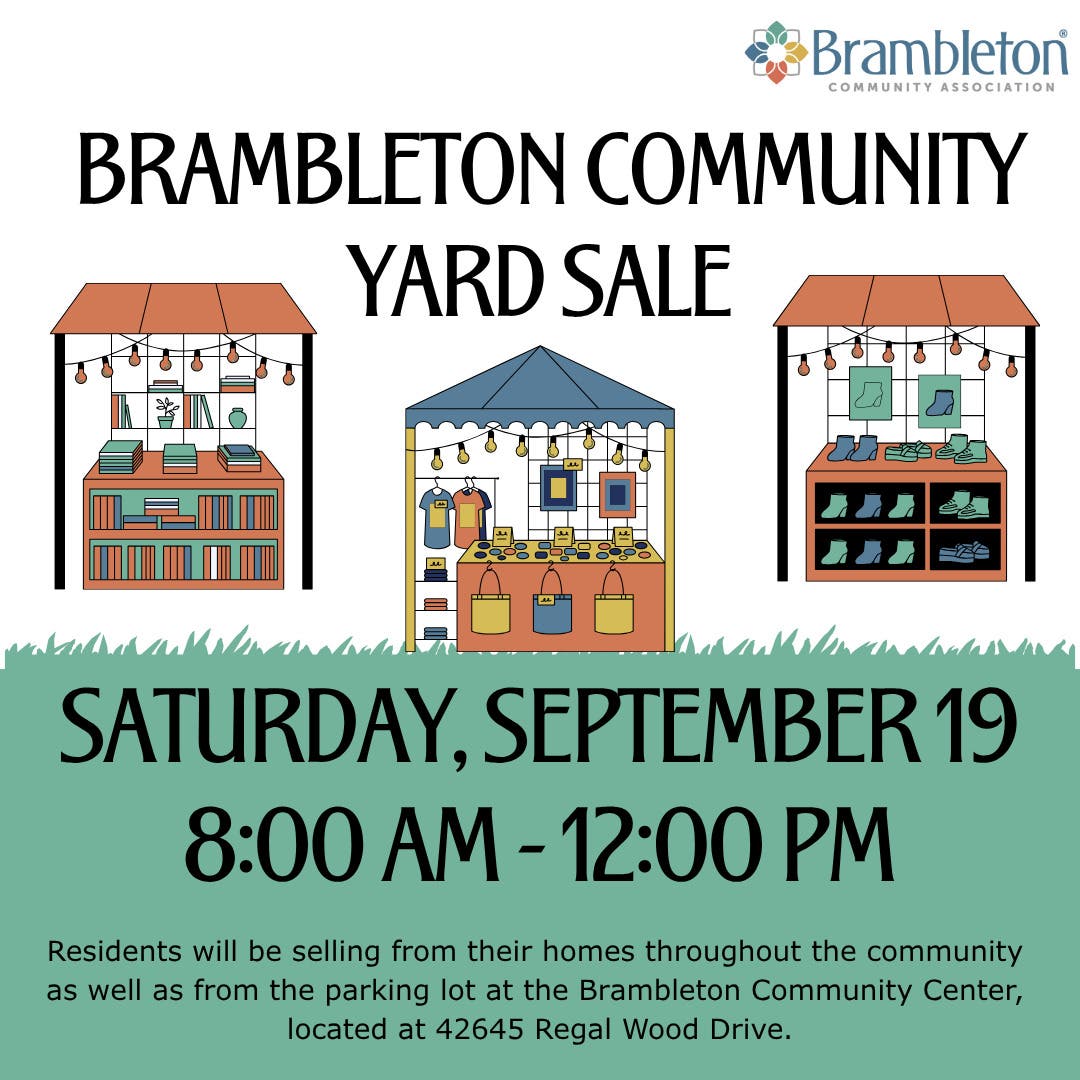 Brambleton Community Fall Yard Sale