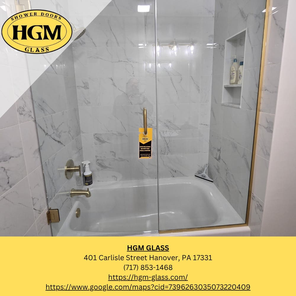 Frameless Shower Doors in Hanover, PA: A Bathroom Upgrade Without the Full Remodel