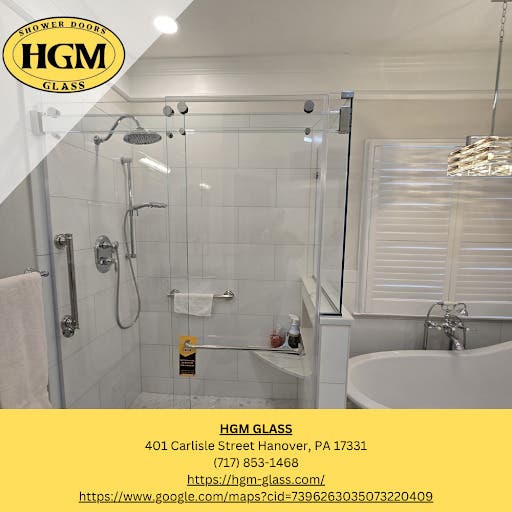 Frameless Shower Doors in Hanover, PA: The Bathroom Update That Skips the Remodel
