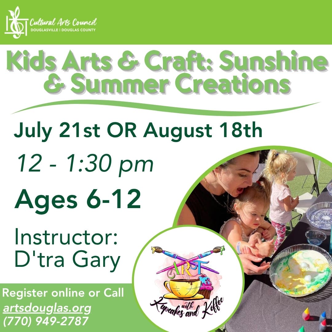 Kids Arts & Craft: Sunshine & Summer Creations