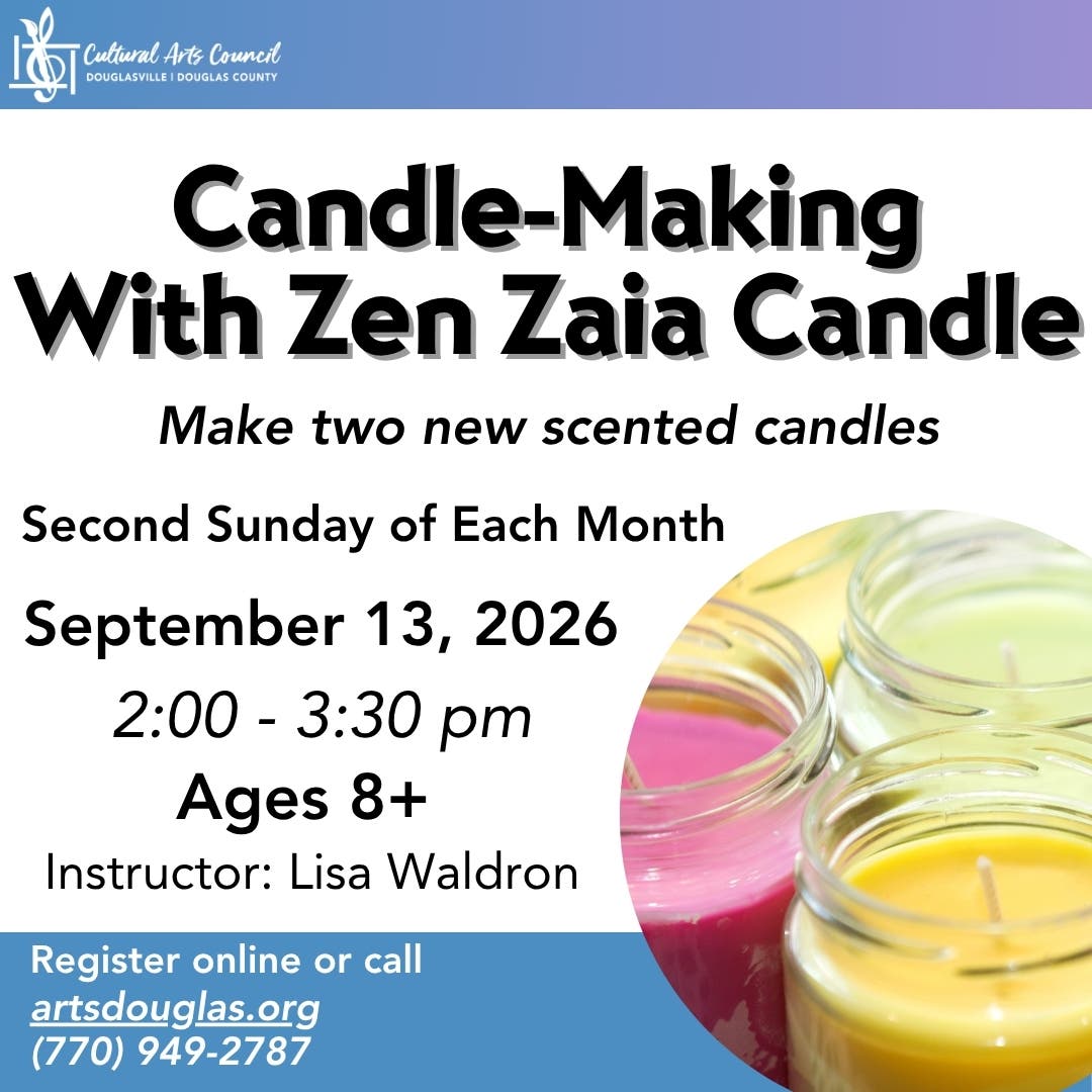 Candle Making with Zen Zaia Candle