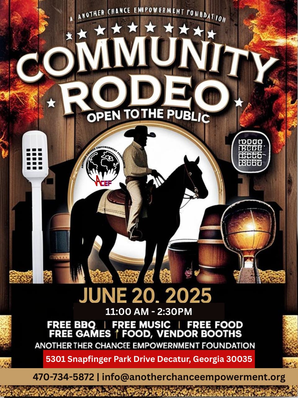 Another Chance Empowerment Foundation, Inc 13th Annual Founder’s Day Community BBQ!