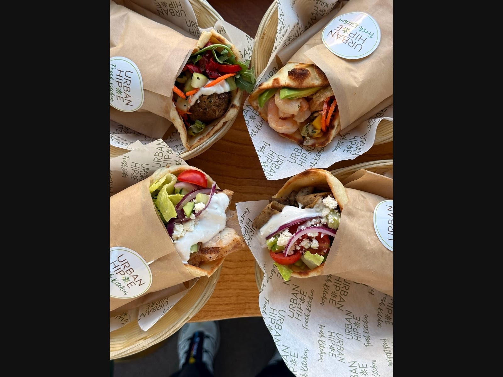 The Chicken Gyro is one of the owner's favorite dishes