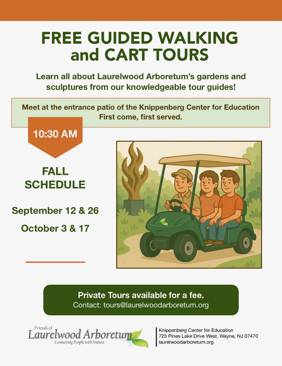 Free Guided Walking And Cart Tours