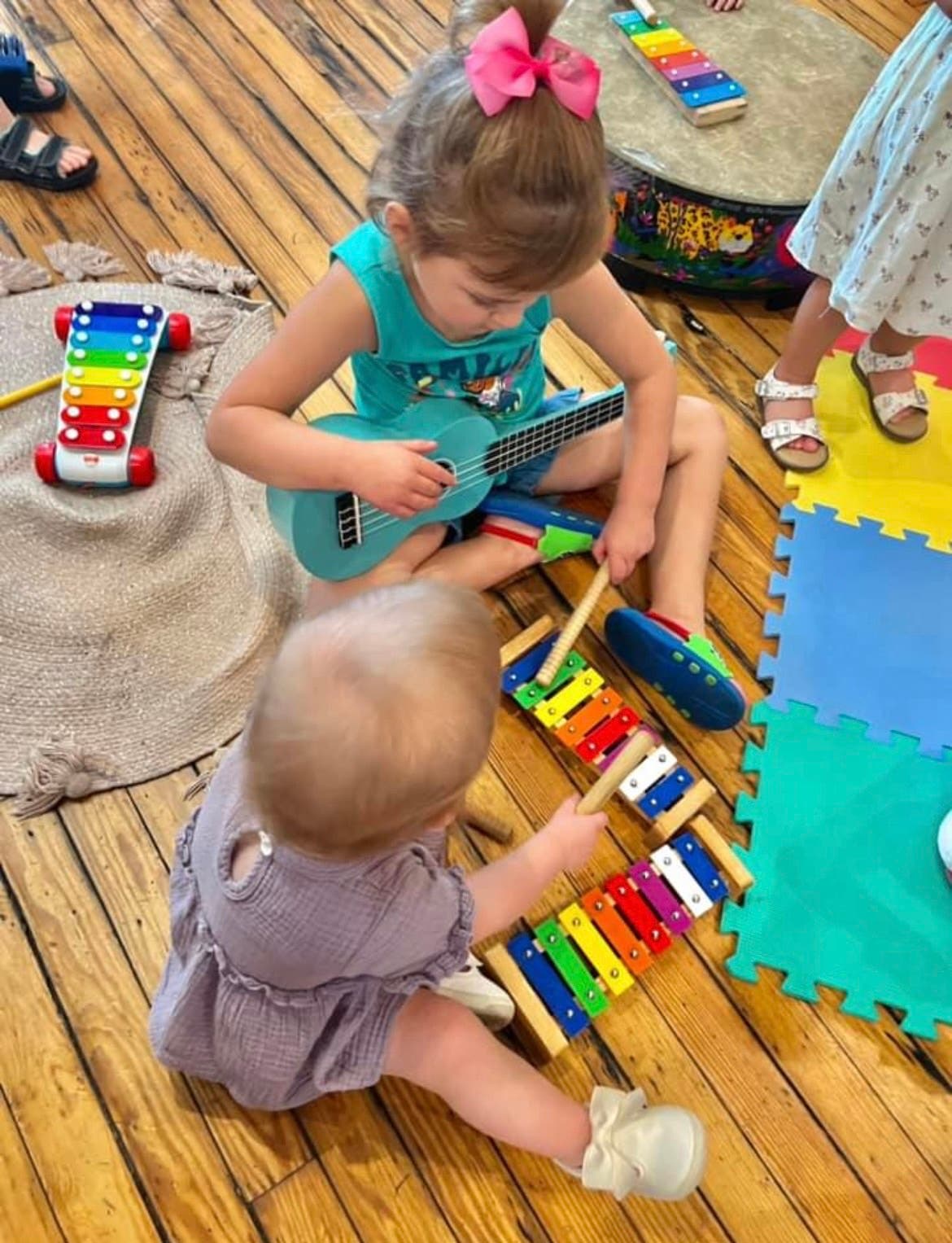 Summer Music Circle for Kids and Caretakers with PlayIn Time Productions! Ages 0-5