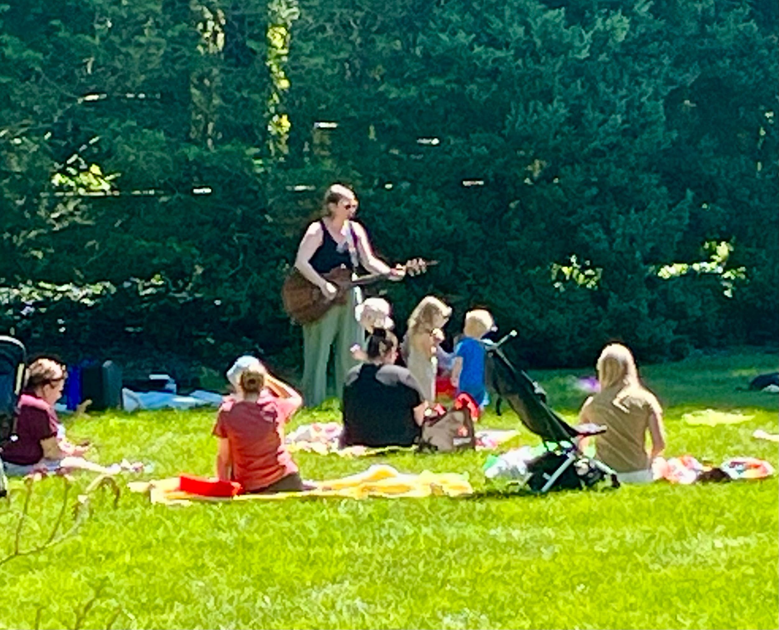 Summer Music Circle for Kids and Caretakers  with PlayIn Time Productions! Ages 0-5
