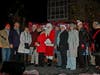 Santa surrounded by the Mayor, Deputy Mayor, members of the City Council, Rev. Williams, Joseph Graziose of RXR, and the families of our tree donors, the Corigliano's and the Zuccala's.
