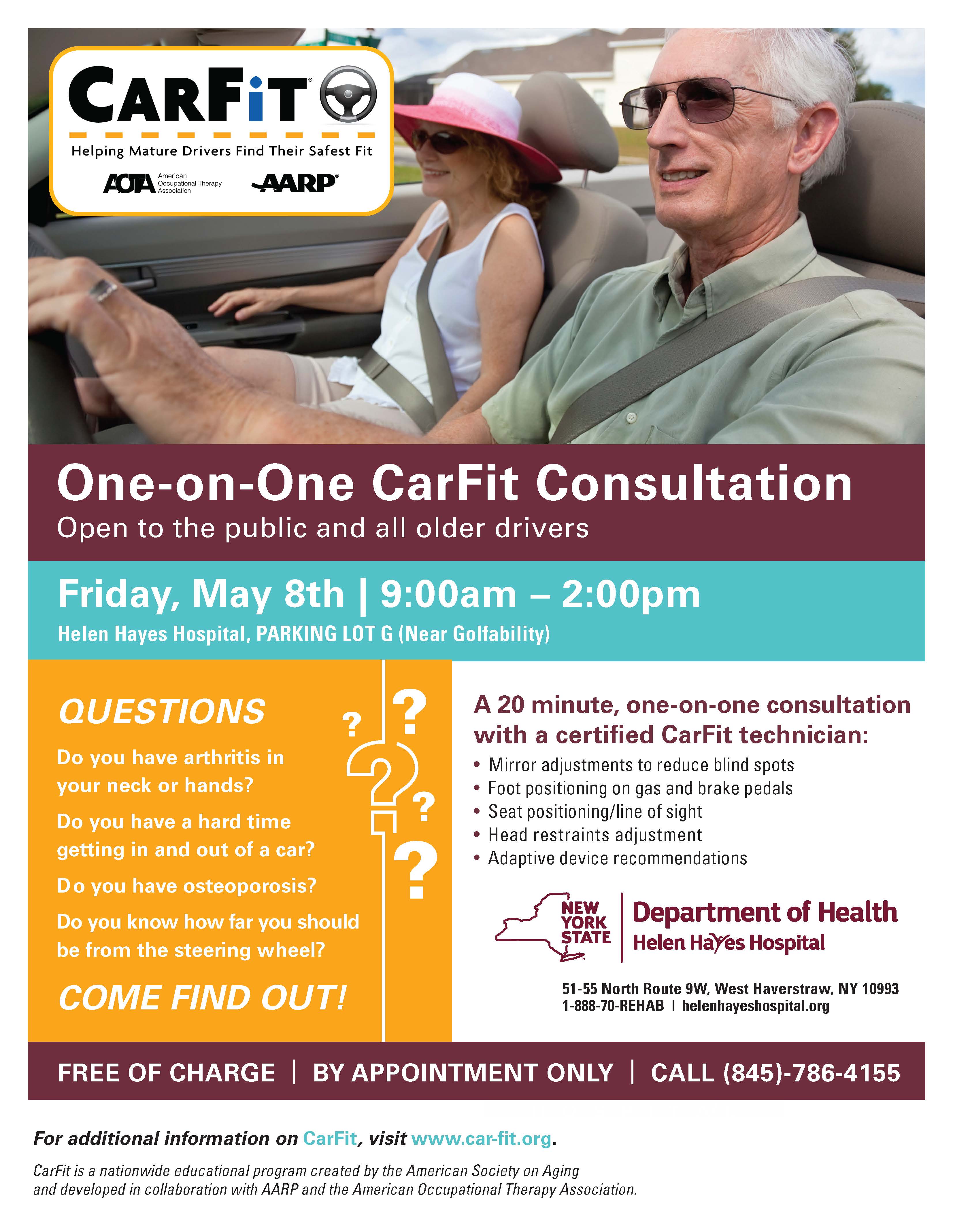 One-on-One CarFit Consultation