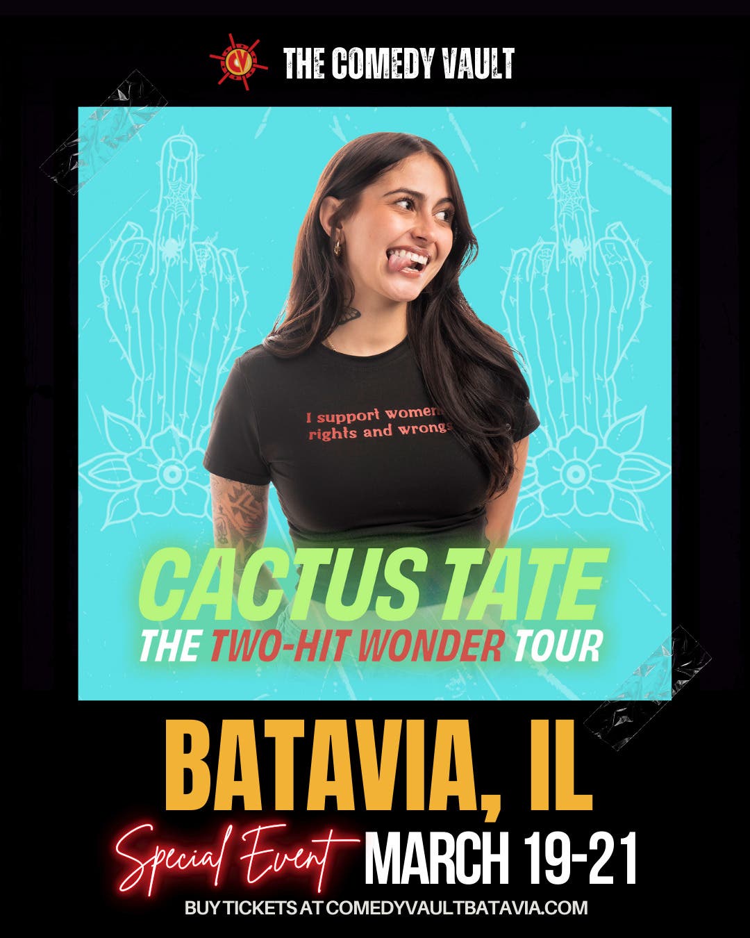 Cactus Tate Stand Up Comedy