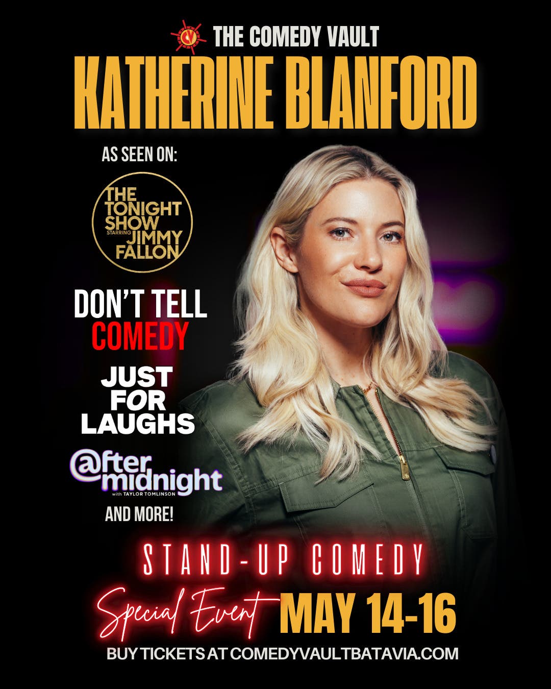 Katherine Blanford Stand Up Comedy