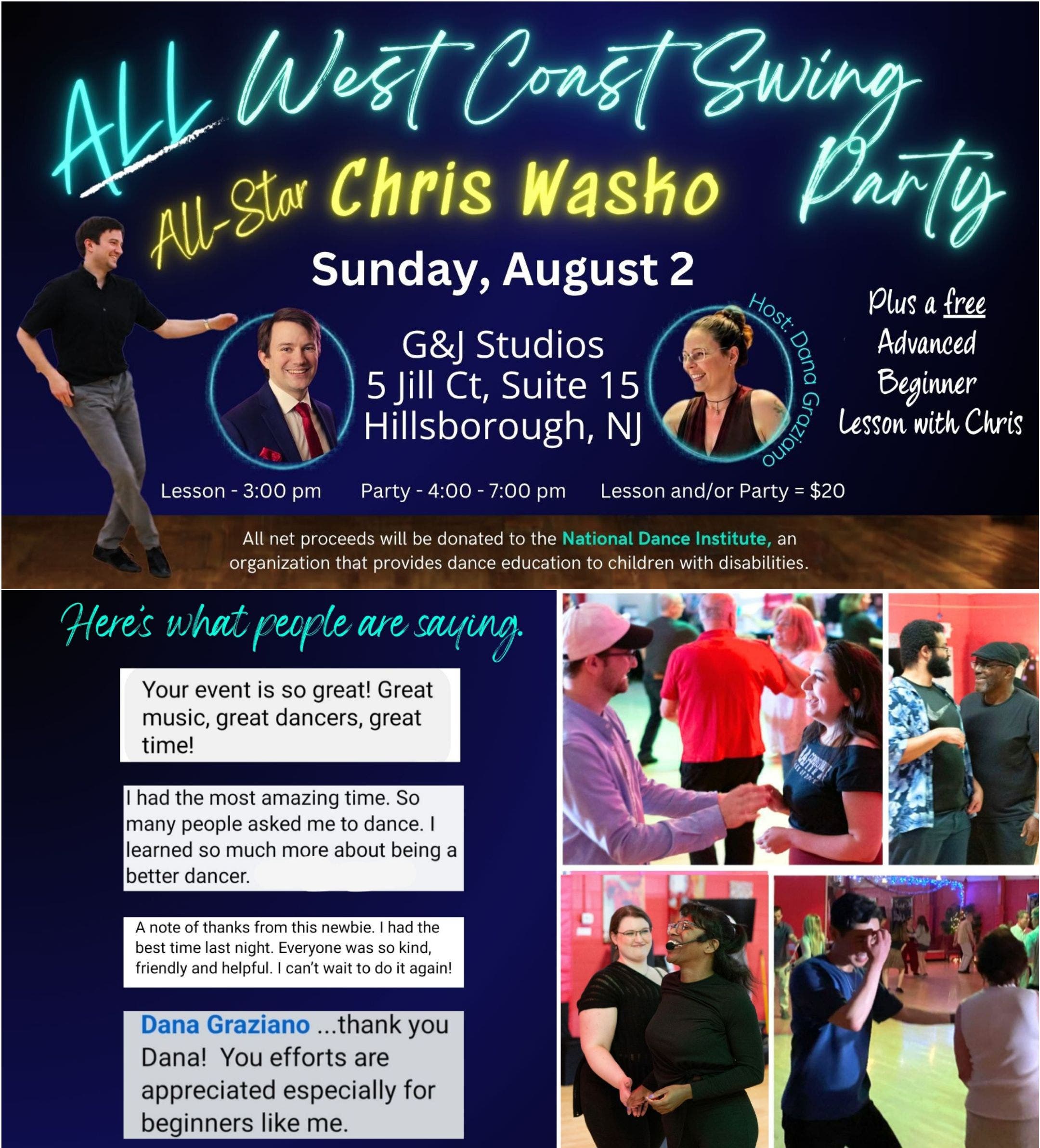 ALL West Coast Swing Party!