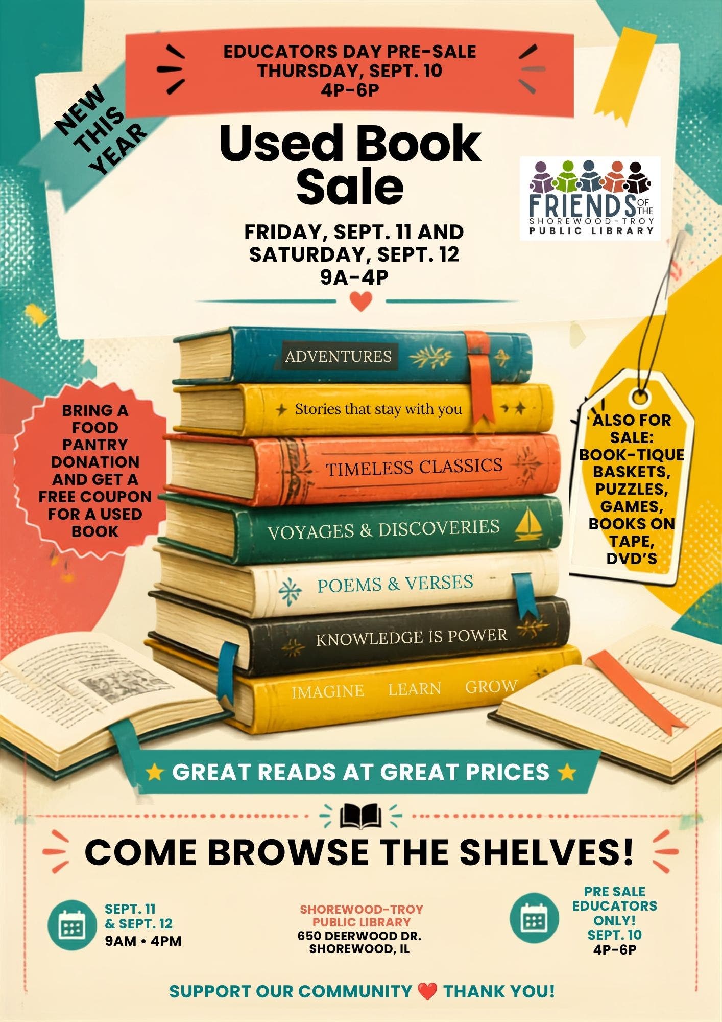 Friends of the Library Used Book Fair
