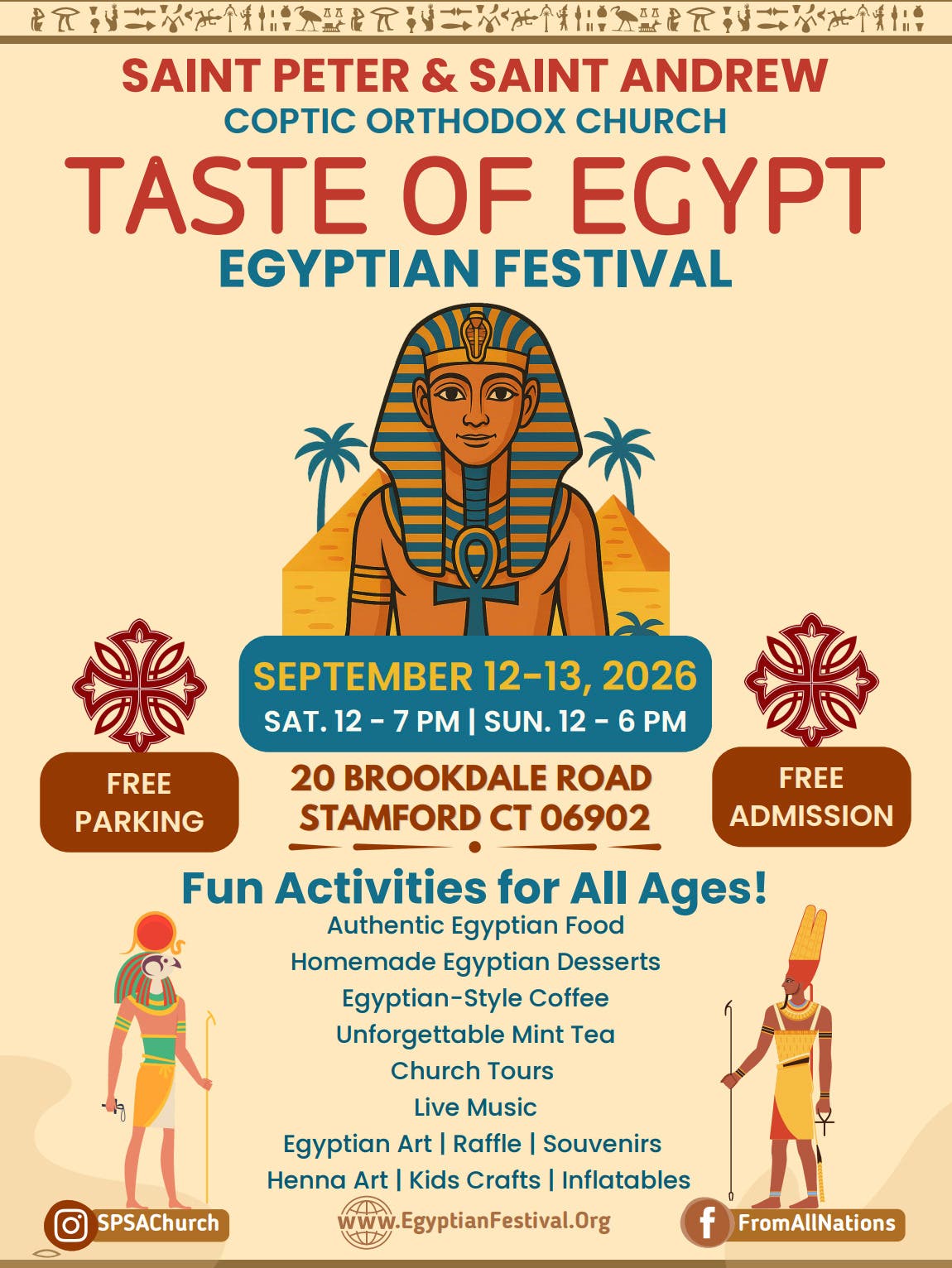 Taste of Egypt Egyptian Festival