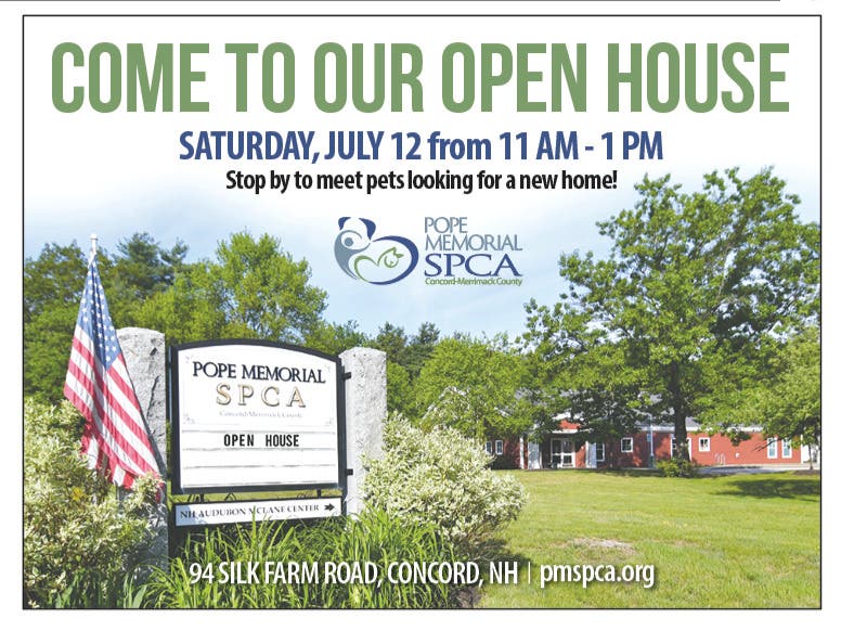 Pope Memorial SPCA Open House