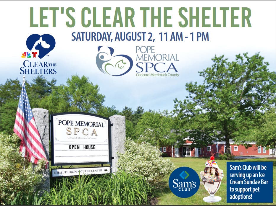 Clear the Shelters Kickoff at Pope Memorial SPCA