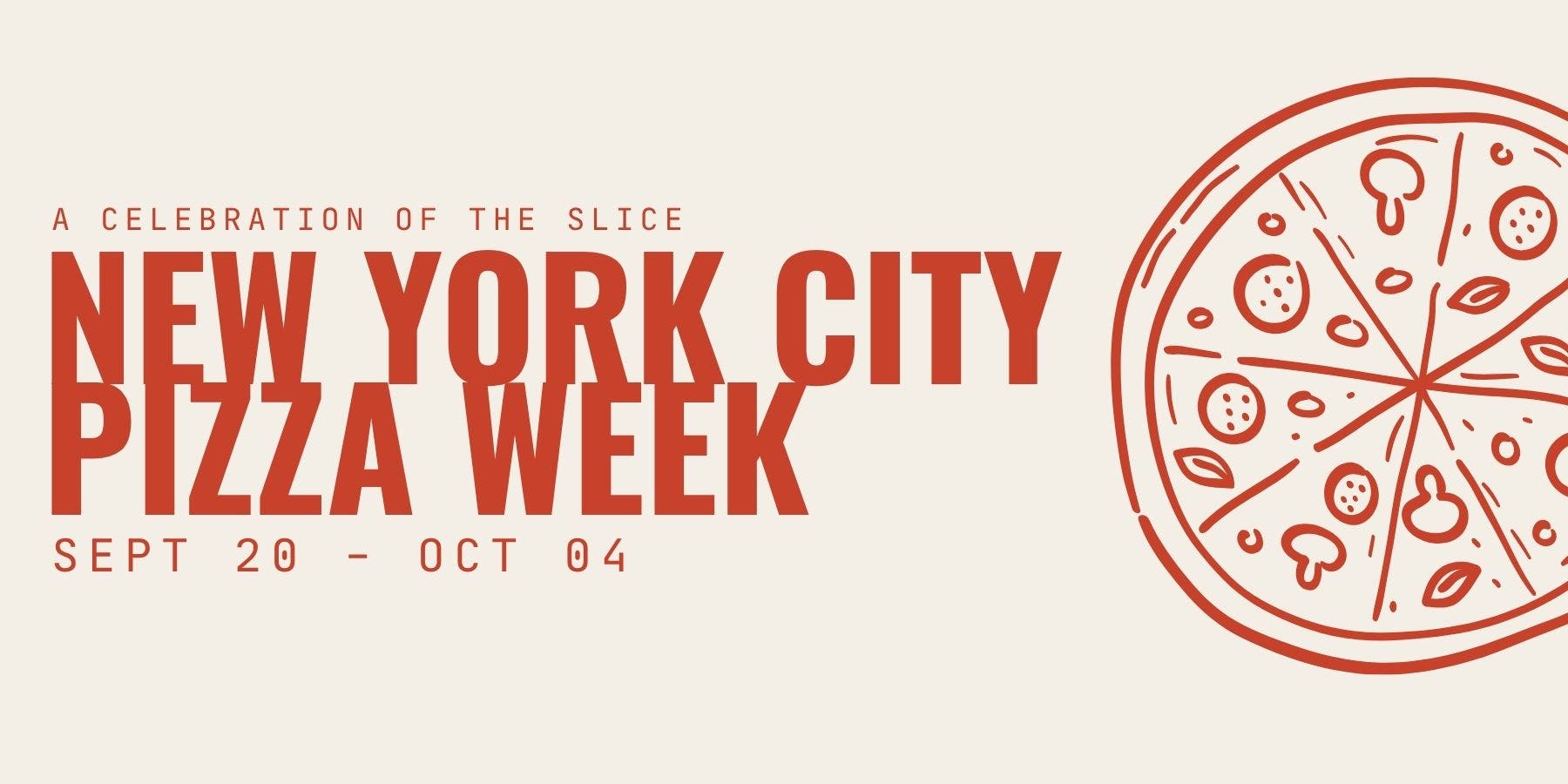 NYC Pizza Week 2026