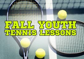 Fall Youth Tennis Lessons
