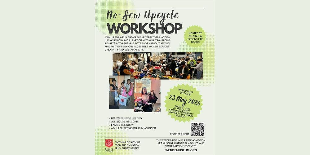 Family Day: No-Sew Upcycle Workshop
