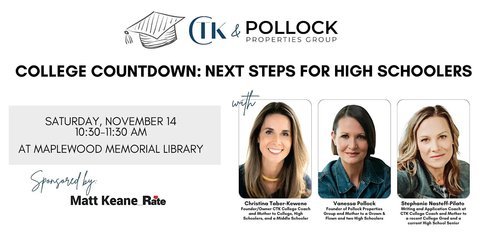 COLLEGE COUNTDOWN: Next Steps For High Schoolers