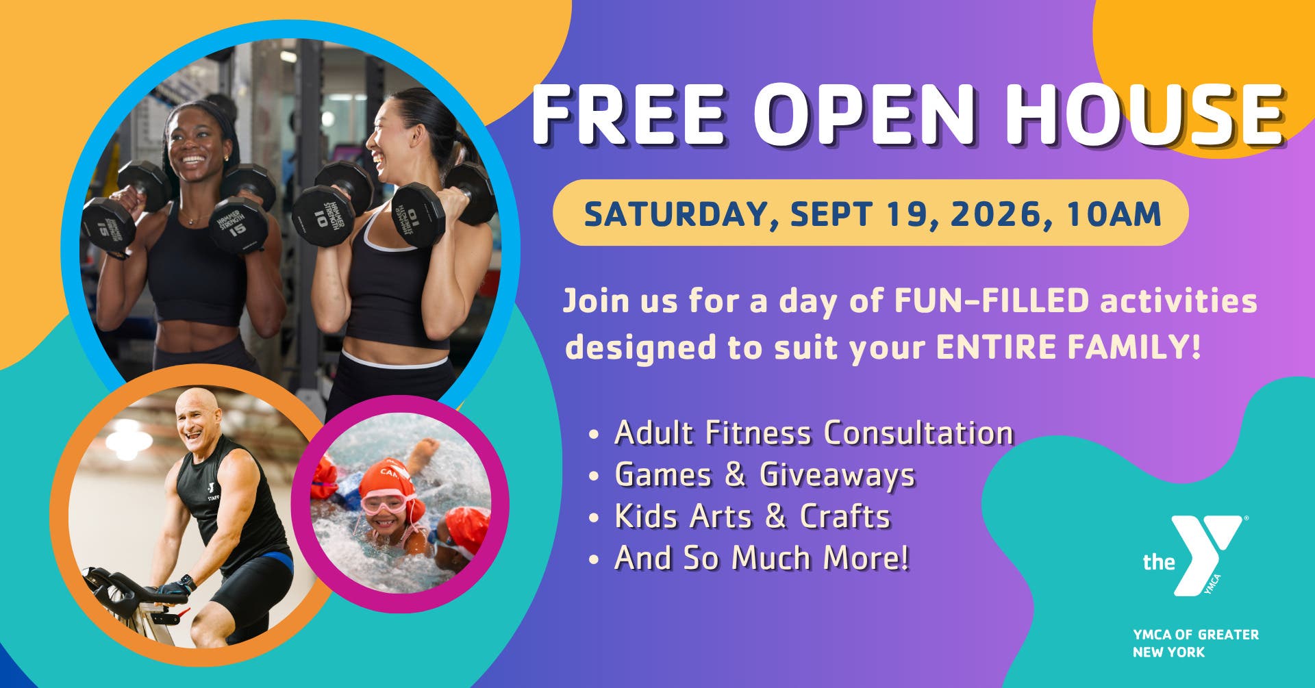 🍂🎉 Cross Island YMCA Autumn Open House! 🍂🎉