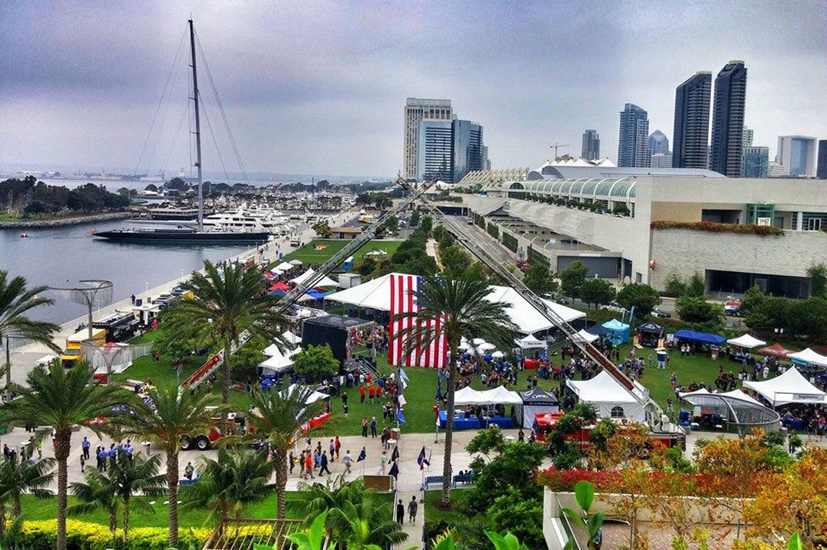 San Diego 9/11 Memorial Stair Climb at Hilton Bayfront