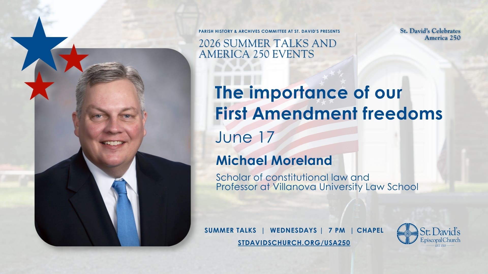 Michael Moreland: The Importance Of Our First Amendment Freedoms