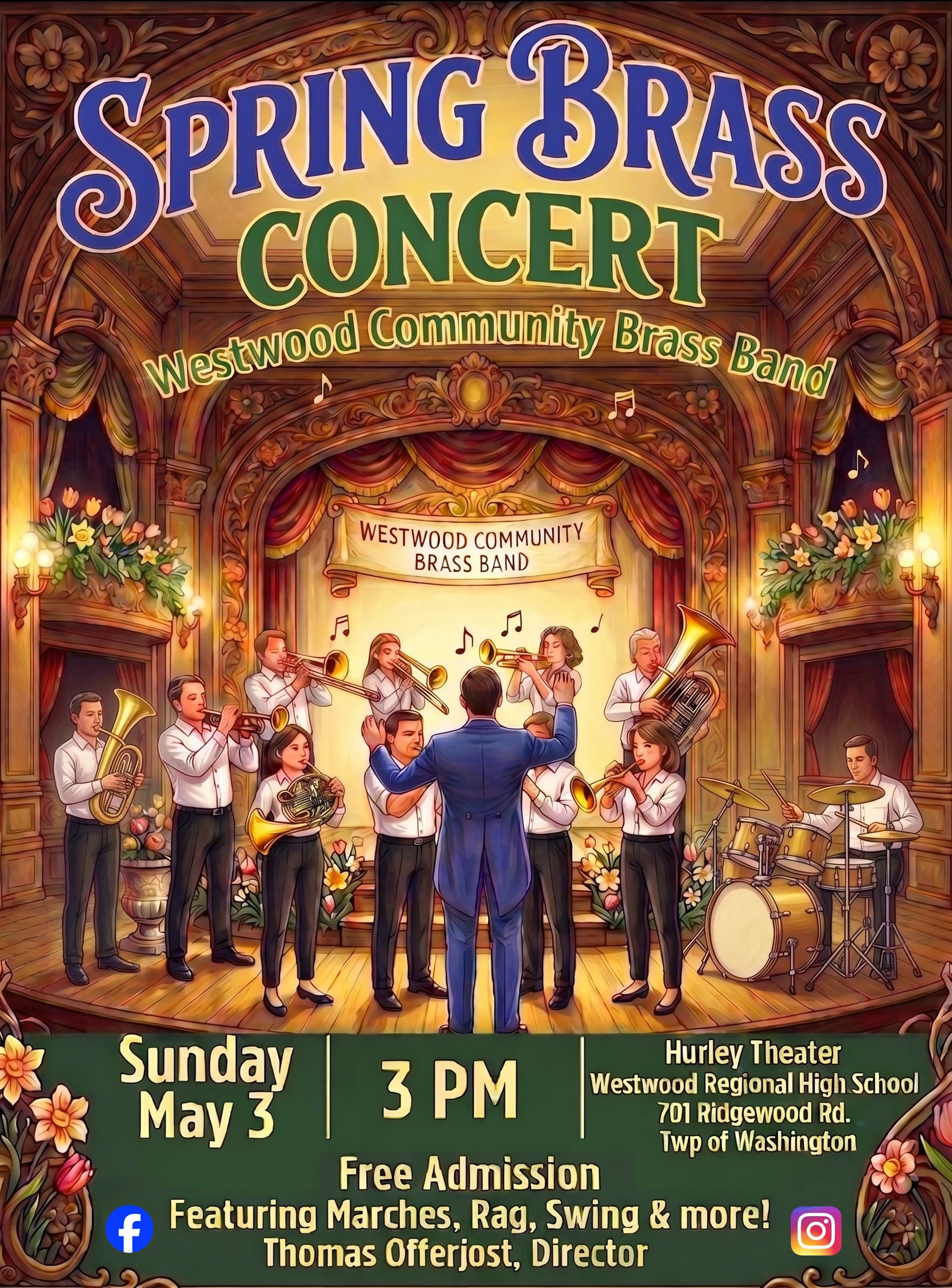 ♫ Westwood Community Brass Band Concert