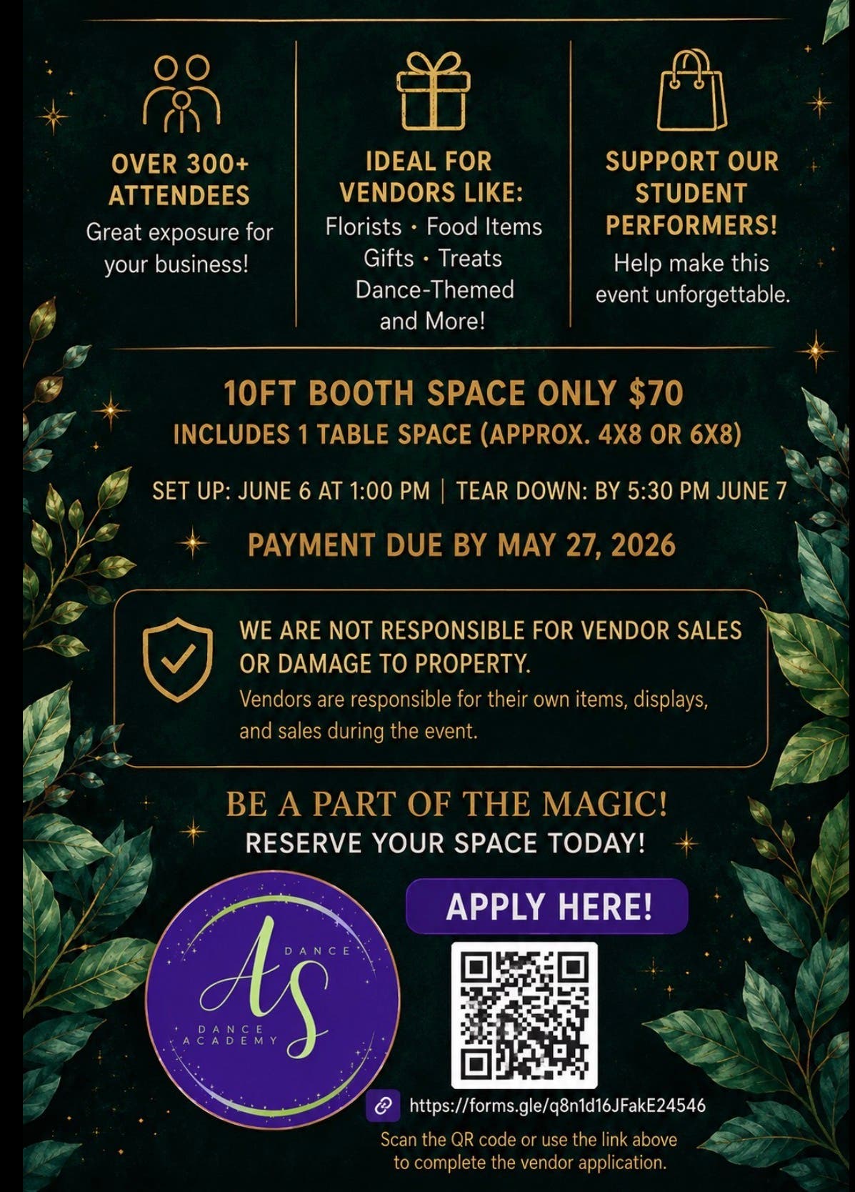 Vendors Wanted